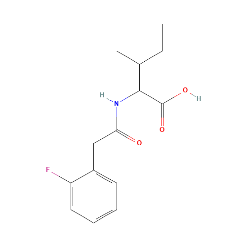 2-[[2-(2-fluorophenyl)acetyl]amino]-3-methylpentanoic acid (CAS: 1101832-85-2) - Related Chemical Product