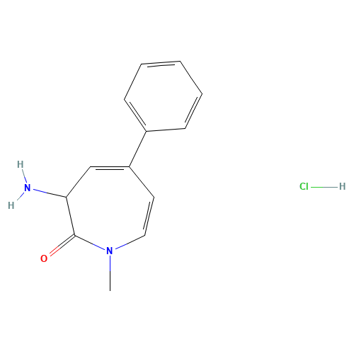3-amino-1-methyl-5-phenyl-3H-azepin-2-one;hydrochloride (CAS: 1116395-27-7) - Related Chemical Product