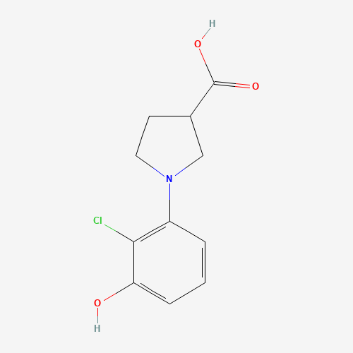 1-(2-chloro-3-hydroxyphenyl)pyrrolidine-3-carboxylic acid (CAS: 925233-24-5) - Related Chemical Product