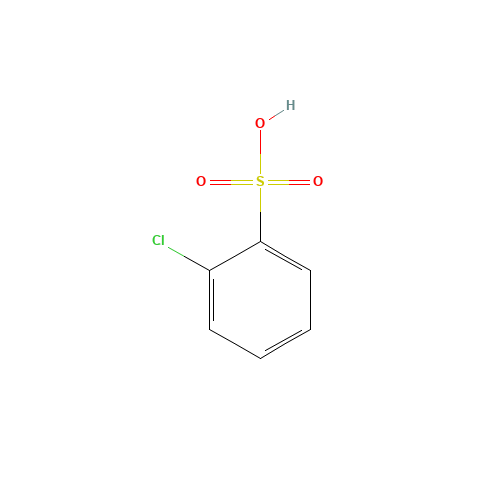 2-chlorobenzenesulfonic acid (CAS: 27886-58-4) - Chemical Structure and Molecular Formula 