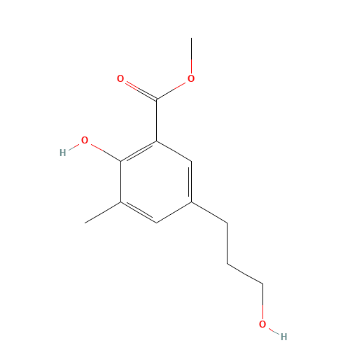 methyl 2-hydroxy-5-(3-hydroxypropyl)-3-methylbenzoate (CAS: 1308652-92-7) - Related Chemical Product
