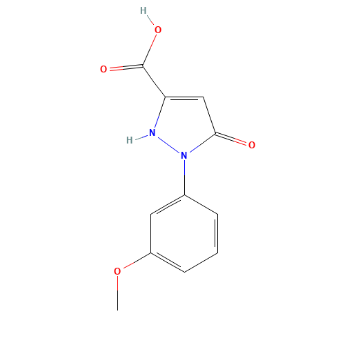 2-(3-methoxyphenyl)-3-oxo-1H-pyrazole-5-carboxylic acid (CAS: 1164336-04-2) - Related Chemical Product