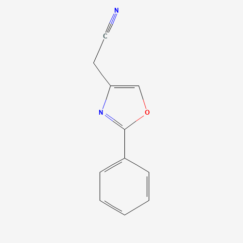 2-(2-phenyl-1,3-oxazol-4-yl)acetonitrile (CAS: 30494-98-5) - Related Chemical Product