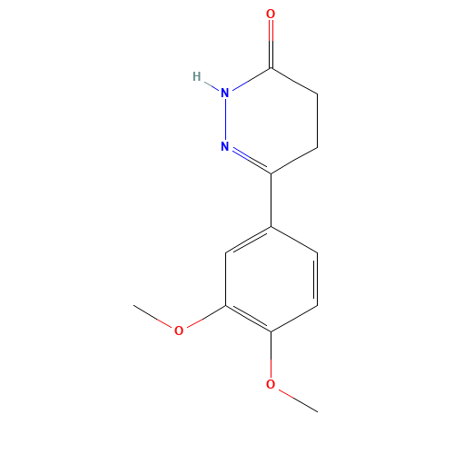 3-(3,4-dimethoxyphenyl)-4,5-dihydro-1H-pyridazin-6-one (CAS: 39499-66-6) - Related Chemical Product