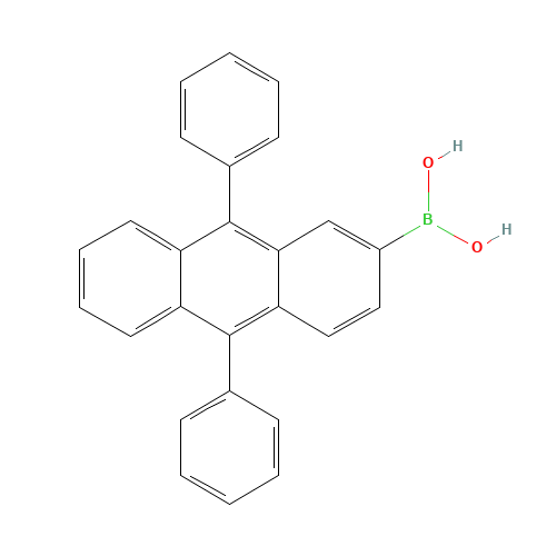 (9,10-diphenylanthracen-2-yl)boronic acid (CAS: 597553-98-5) - Related Chemical Product