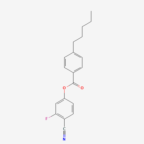 (4-cyano-3-fluorophenyl) 4-pentylbenzoate (CAS: 86786-89-2) - Related Chemical Product