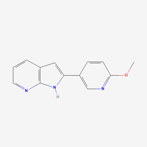 2-(6-methoxypyridin-3-yl)-1H-pyrrolo[2,3-b]pyridine (CAS: 1346526-28-0) - Related Chemical Product