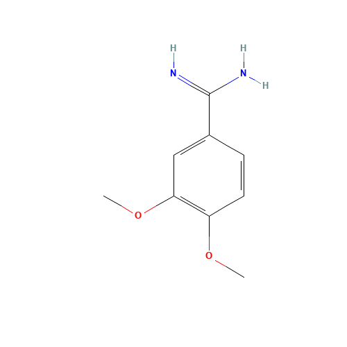3,4-dimethoxybenzenecarboximidamide (CAS: 69783-31-9) - Related Chemical Product