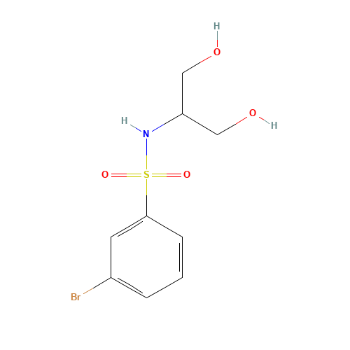 3-bromo-N-(1,3-dihydroxypropan-2-yl)benzenesulfonamide (CAS: 1192832-28-2) - Related Chemical Product