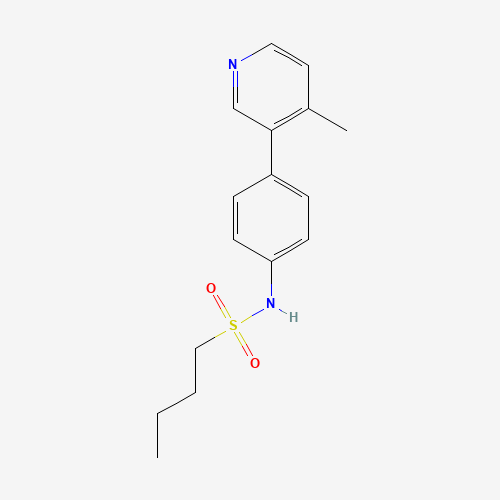 N-[4-(4-methylpyridin-3-yl)phenyl]butane-1-sulfonamide (CAS: 1357093-13-0) - Related Chemical Product