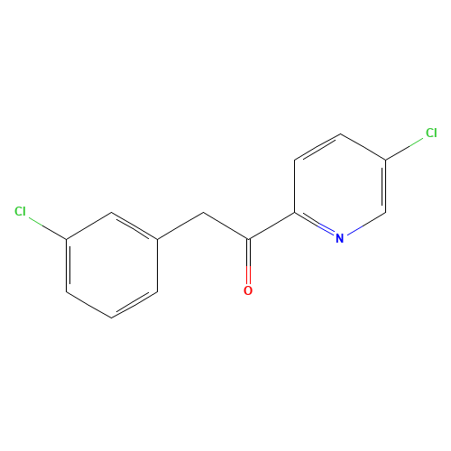 2-(3-chlorophenyl)-1-(5-chloropyridin-2-yl)ethanone (CAS: 1352075-65-0) - Related Chemical Product