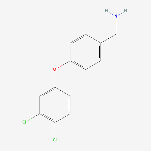 [4-(3,4-dichlorophenoxy)phenyl]methanamine (CAS: 1028352-83-1) - Related Chemical Product