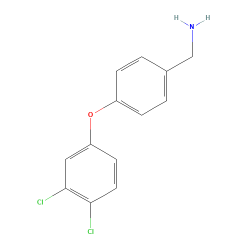 [4-(3,4-dichlorophenoxy)phenyl]methanamine (CAS: 1028352-83-1) - Related Chemical Product