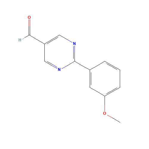2-(3-methoxyphenyl)pyrimidine-5-carbaldehyde (CAS: 1119398-70-7) - Related Chemical Product