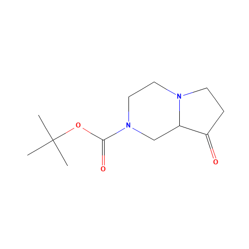 tert-butyl 8-oxo-1,3,4,6,7,8a-hexahydropyrrolo[1,2-a]pyrazine-2-carboxylate (CAS: 1429199-88-1) - Related Chemical Product