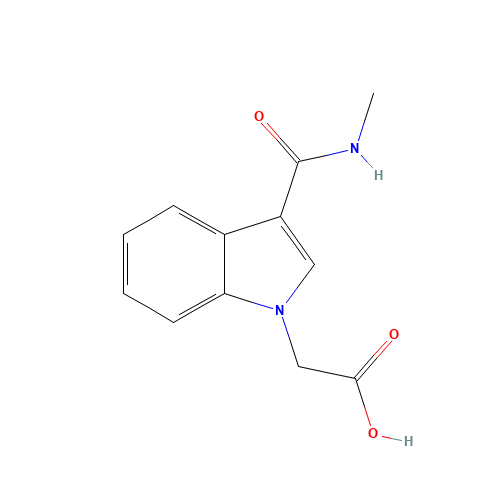 2-[3-(methylcarbamoyl)indol-1-yl]acetic acid (CAS: 1386456-75-2) - Related Chemical Product