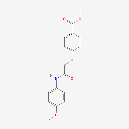 methyl 4-[2-(4-methoxyanilino)-2-oxoethoxy]benzoate (CAS: 852980-65-5) - Related Chemical Product