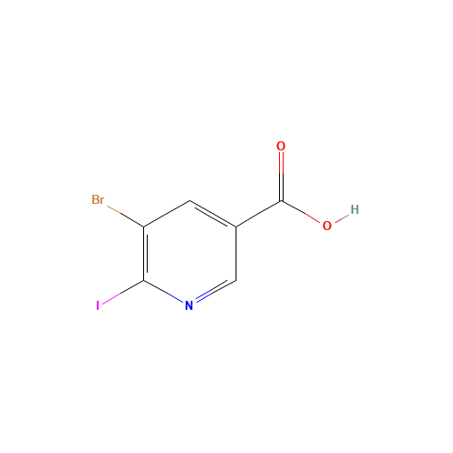 5-bromo-6-iodopyridine-3-carboxylic acid (CAS: 49767-14-8) - Related Chemical Product