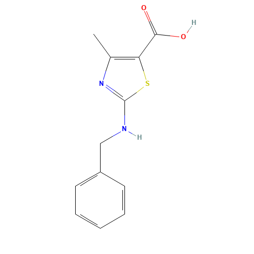 2-(benzylamino)-4-methyl-1,3-thiazole-5-carboxylic acid (CAS: 162651-12-9) - Related Chemical Product