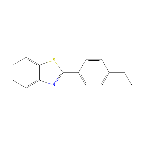 2-(4-ethylphenyl)-1,3-benzothiazole (CAS: 50685-15-9) - Related Chemical Product