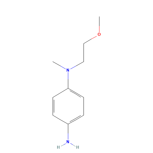 4-N-(2-methoxyethyl)-4-N-methylbenzene-1,4-diamine (CAS: 134923-62-9) - Related Chemical Product