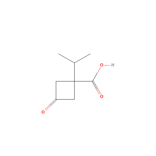3-oxo-1-propan-2-ylcyclobutane-1-carboxylic acid (CAS: 766513-48-8) - Related Chemical Product
