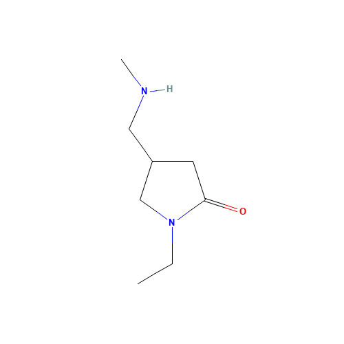 1-ethyl-4-(methylaminomethyl)pyrrolidin-2-one (CAS: 959237-10-6) - Related Chemical Product