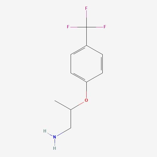 2-[4-(trifluoromethyl)phenoxy]propan-1-amine (CAS: 886763-49-1) - Related Chemical Product