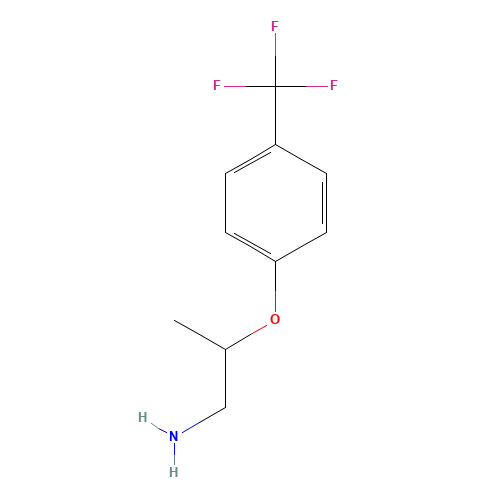 2-[4-(trifluoromethyl)phenoxy]propan-1-amine (CAS: 886763-49-1) - Related Chemical Product