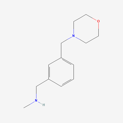 N-methyl-1-[3-(morpholin-4-ylmethyl)phenyl]methanamine (CAS: 857283-92-2) - Related Chemical Product