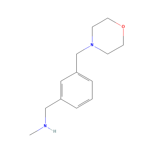 N-methyl-1-[3-(morpholin-4-ylmethyl)phenyl]methanamine (CAS: 857283-92-2) - Related Chemical Product