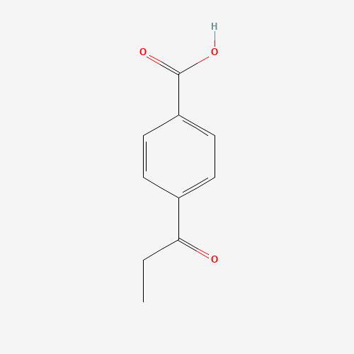 4-propanoylbenzoic acid (CAS: 4219-55-0) - Chemical Structure and Molecular Formula 
