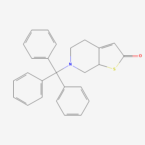 6-trityl-4,5,7,7a-tetrahydrothieno[2,3-c]pyridin-2-one (CAS: 1032707-62-2) - Related Chemical Product