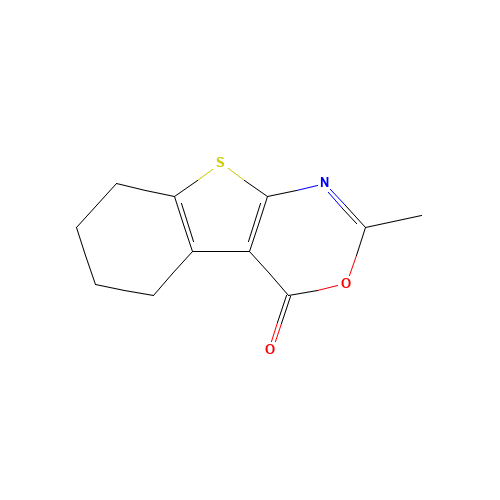 2-methyl-5,6,7,8-tetrahydro-[1]benzothiolo[2,3-d][1,3]oxazin-4-one (CAS: 13130-47-7) - Related Chemical Product