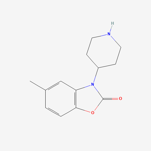 5-methyl-3-piperidin-4-yl-1,3-benzoxazol-2-one (CAS: 173843-72-6) - Related Chemical Product