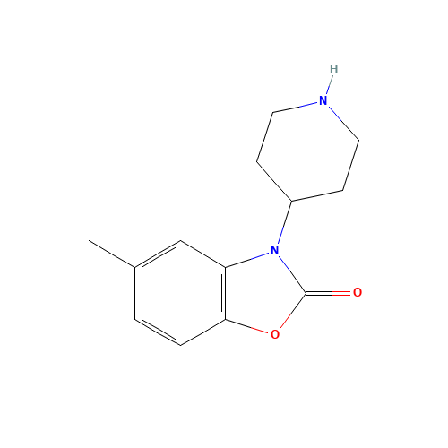 5-methyl-3-piperidin-4-yl-1,3-benzoxazol-2-one (CAS: 173843-72-6) - Related Chemical Product
