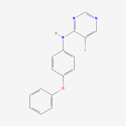5-iodo-N-(4-phenoxyphenyl)pyrimidin-4-amine (CAS: 845658-73-3) - Related Chemical Product