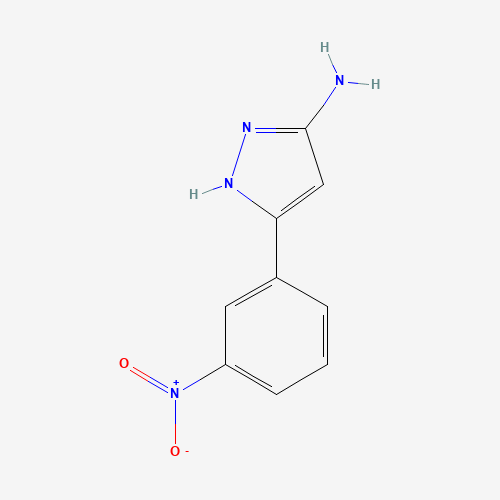 5-(3-nitrophenyl)-1H-pyrazol-3-amine (CAS: 142338-69-0) - Related Chemical Product