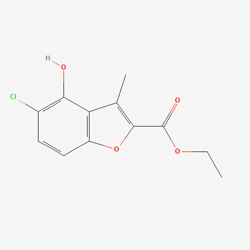 ethyl 5-chloro-4-hydroxy-3-methyl-1-benzofuran-2-carboxylate (CAS: 99246-81-8) - Related Chemical Product