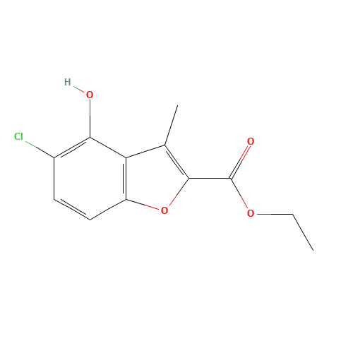 ethyl 5-chloro-4-hydroxy-3-methyl-1-benzofuran-2-carboxylate (CAS: 99246-81-8) - Related Chemical Product