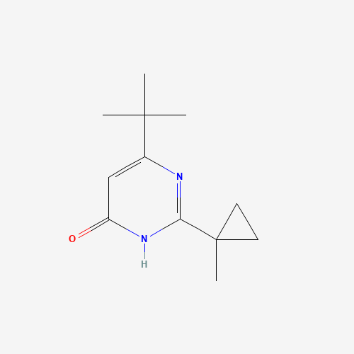 6-tert-butyl-2-(1-methylcyclopropyl)-1H-pyrimidin-4-one (CAS: 1124149-82-1) - Related Chemical Product
