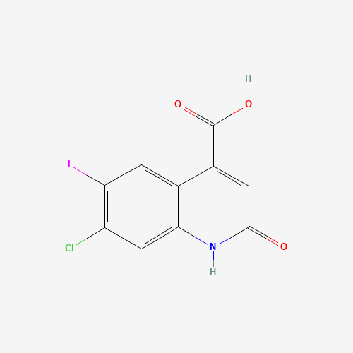 7-chloro-6-iodo-2-oxo-1H-quinoline-4-carboxylic acid (CAS: 432517-93-6) - Related Chemical Product