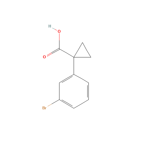 1-(3-bromophenyl)cyclopropane-1-carboxylic acid (CAS: 124276-95-5) - Related Chemical Product