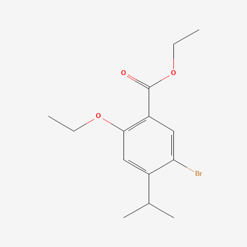 ethyl 5-bromo-2-ethoxy-4-propan-2-ylbenzoate (CAS: 213598-28-8) - Related Chemical Product