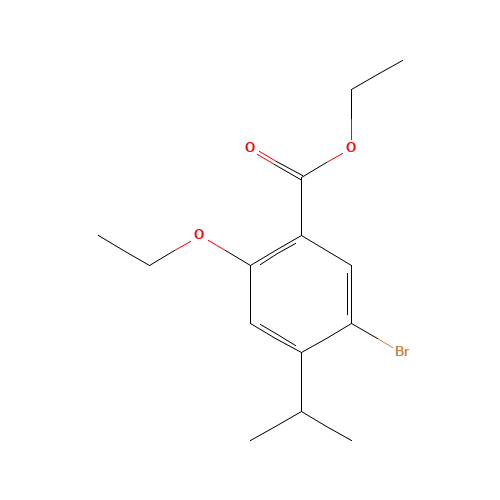 ethyl 5-bromo-2-ethoxy-4-propan-2-ylbenzoate (CAS: 213598-28-8) - Related Chemical Product
