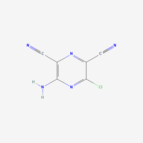 3-amino-5-chloropyrazine-2,6-dicarbonitrile (CAS: 40559-88-4) - Related Chemical Product