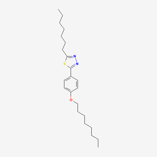 2-heptyl-5-(4-octoxyphenyl)-1,3,4-thiadiazole (CAS: 77477-63-5) - Related Chemical Product