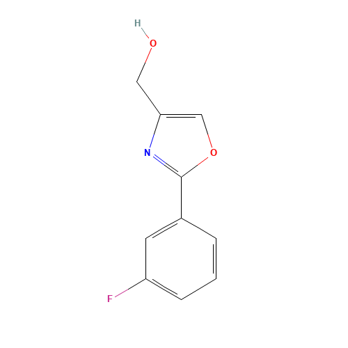 [2-(3-fluorophenyl)-1,3-oxazol-4-yl]methanol (CAS: 885272-81-1) - Related Chemical Product