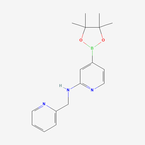 N-(pyridin-2-ylmethyl)-4-(4,4,5,5-tetramethyl-1,3,2-dioxaborolan-2-yl)pyridin-2-amine (CAS: 1610521-27-1) - Related Chemical Product