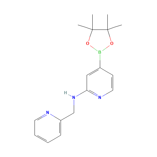 N-(pyridin-2-ylmethyl)-4-(4,4,5,5-tetramethyl-1,3,2-dioxaborolan-2-yl)pyridin-2-amine (CAS: 1610521-27-1) - Related Chemical Product